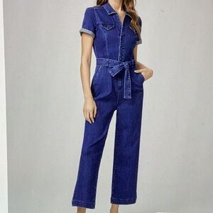 7th & Hudson Denim Jumpsuit